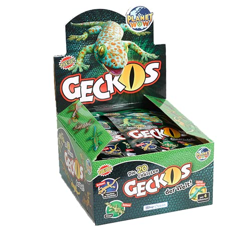 Generisch Blue Ocean Geckos Planet Wow – 1x Display je 20x Sammeltüten von Generisch
