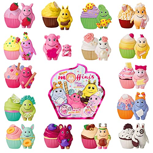 Generisch Blue Ocean Moffinis Figur Sammelfigur Serie 4 - Magic Bakery - Moffini Muffin Monster - Figur Auswahl (Alle 16 Figuren) von Generisch