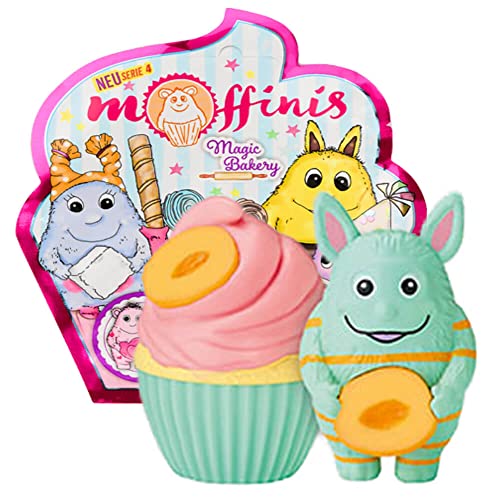 Generisch Blue Ocean Moffinis Figur Sammelfigur Serie 4 - Magic Bakery - Moffini Muffin Monster - Figur Auswahl (Figur Mirabella) von Generisch