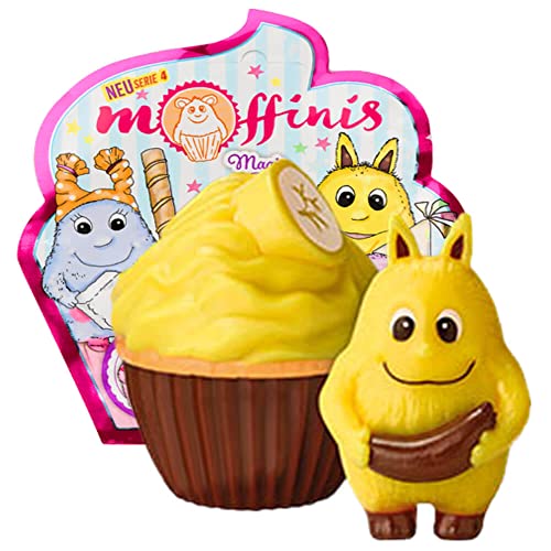 Generisch Blue Ocean Moffinis Figur Sammelfigur Serie 4 - Magic Bakery - Moffini Muffin Monster - Figur Fanni (Duftet) von Generisch