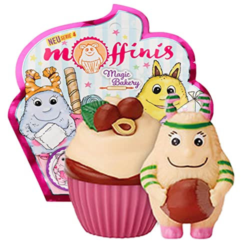Generisch Blue Ocean Moffinis Figur Sammelfigur Serie 4 - Magic Bakery - Moffini Muffin Monster - Figur Hazel von Generisch