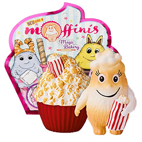 Generisch Blue Ocean Moffinis Figur Sammelfigur Serie 4 - Magic Bakery - Moffini Muffin Monster - Figur Knuspi von Generisch