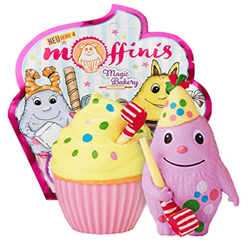 Generisch Blue Ocean Moffinis Figur Sammelfigur Serie 4 - Magic Bakery - Moffini Muffin Monster - Figur Konrad von Generisch