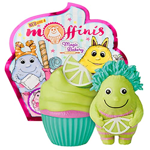 Generisch Blue Ocean Moffinis Figur Sammelfigur Serie 4 - Magic Bakery - Moffini Muffin Monster - Figur Onni von Generisch