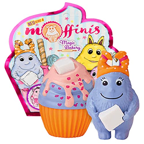 Generisch Blue Ocean Moffinis Figur Sammelfigur Serie 4 - Magic Bakery - Moffini Muffin Monster - Figur Smilla von Generisch