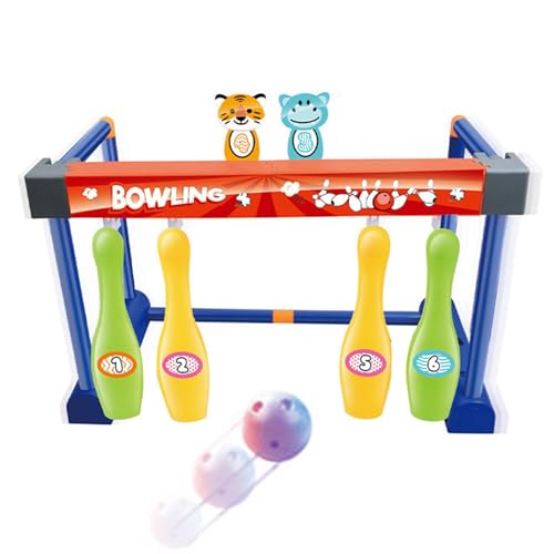 Generisch Bowling Pins Toy, Bowling Toy with Balls, Goal Bowling Set, Sports and Girls, Indoor Outdoor Bowling Set, Fun Playset for Kids, Toy Bowling Playset Kids Bowling Set for Ages 3+ Generisch Bowling Pins Toy, Bowling Toy with Balls, Goal Bowling Set, Sports and Girls, Indoor Outdoor Bowling Set, Fun Playset for Kids, Toy Bowling Playset Kids Bowling Set for Ages 3+ von Generisch