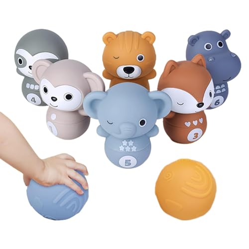 Generisch Bowlingspiel, Kinder Bowling -Set | Tierform Bowling aktive Spiele | Zahlen -Farbform -Erkennung Spielzeug für und Mädchen, Feinmotorik -Fähigkeiten Lernaktivitäten Generisch Bowlingspiel, Kinder Bowling -Set | Tierform Bowling aktive Spiele | Zahlen -Farbform -Erkennung Spielzeug für und Mädchen, Feinmotorik -Fähigkeiten Lernaktivitäten von Generisch