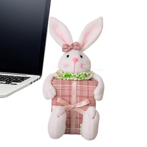 Generisch Bunny Figur, Kaninchenplüsch | Osterhase Ornament mit Süßigkeitenkorb | Kinderpuppenverzierung Hasenpuppen Statue Osterndekoration Generisch Bunny Figur, Kaninchenplüsch | Osterhase Ornament mit Süßigkeitenkorb | Kinderpuppenverzierung Hasenpuppen Statue Osterndekoration von Generisch