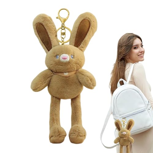 Generisch Bunny Plüsch, Plüschhasen - Ziehen von Ohrenschlüsselhalter,Kaninchen Plüschspielzeug Weichgefüllte Hasenpuppe Mädchen Schlüsselbund für Kinder für Zimmerdekor Weihnachtsmann Generisch Bunny Plüsch, Plüschhasen - Ziehen von Ohrenschlüsselhalter,Kaninchen Plüschspielzeug Weichgefüllte Hasenpuppe Mädchen Schlüsselbund für Kinder für Zimmerdekor Weihnachtsmann von Generisch