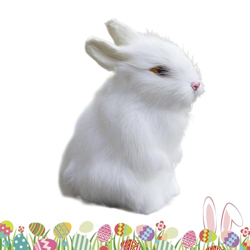 Generisch Bunny Plüsch, gefüllter Kaninchenplüsch - Simulation Kaninchenpuppe - Soft Bunny Stoffed Simulation Tier Osterdekorationen Plüschspielzeug für Kinder Generisch Bunny Plüsch, gefüllter Kaninchenplüsch - Simulation Kaninchenpuppe - Soft Bunny Stoffed Simulation Tier Osterdekorationen Plüschspielzeug für Kinder von Generisch