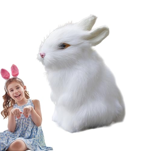 Generisch Bunny Plush Toy, Realistic Rabbit Stuffed Animal, 6.5x5.51in Soft Bedtime Companion, Baby Easter Present, Cute Home Decoration for Girls and Boys Cuddle Toy Generisch Bunny Plush Toy, Realistic Rabbit Stuffed Animal, 6.5x5.51in Soft Bedtime Companion, Baby Easter Present, Cute Home Decoration for Girls and Boys Cuddle Toy von Generisch