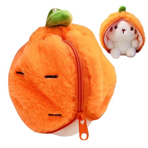 Generisch Bunny Stoffed Animal, Stoffed Bunny Bag Anhänger,Weich gefüllte Tier Kaninchen Figurenbeutel Anhänger - Bequeme Touch Plüsch Bunny Puppe für Wohnzimmer, Schlafzimmer von Generisch