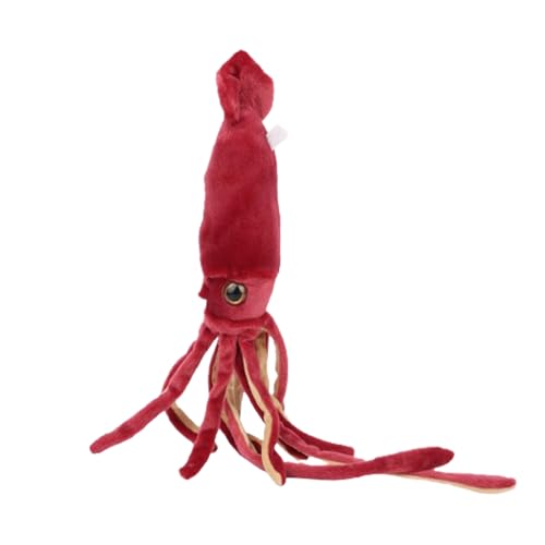 Generisch Calmar Plüschtier - Squidward Plüsch, riesiger roter Pel Kissen | 65 cm ruhige AR -Puppe, Vater des Vaters des Ozeans Anial, Pluhe Pluhe Festes Accessoires von weichem Tier für Dezember Generisch Calmar Plüschtier - Squidward Plüsch, riesiger roter Pel Kissen | 65 cm ruhige AR -Puppe, Vater des Vaters des Ozeans Anial, Pluhe Pluhe Festes Accessoires von weichem Tier für Dezember von Generisch