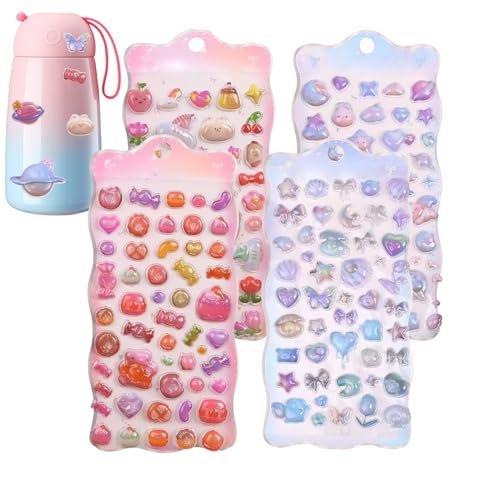 Generisch Cartoon 3D -Aufkleber - Scrapbooking Girl Decals, Notebook -Dekoration Set | Kindergärtner im Vorschulkindergarten, Schulbuch Tablet Art, Dimensional -Handwerksbedarf Generisch Cartoon 3D -Aufkleber - Scrapbooking Girl Decals, Notebook -Dekoration Set | Kindergärtner im Vorschulkindergarten, Schulbuch Tablet Art, Dimensional -Handwerksbedarf von Generisch