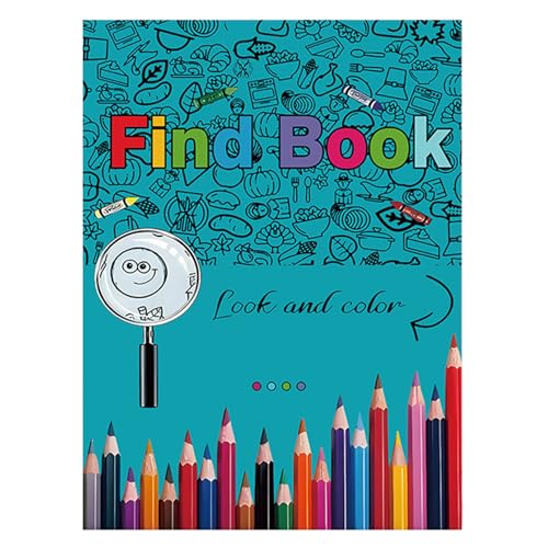 Generisch Cartoon Coloring Book, Cartoon Painting Activity, Teens Relaxation Toy, Kids Look and Find Fun Activity, Perfect for Vacation, Library, Home Use, 8.27x11.22 inches Generisch Cartoon Coloring Book, Cartoon Painting Activity, Teens Relaxation Toy, Kids Look and Find Fun Activity, Perfect for Vacation, Library, Home Use, 8.27x11.22 inches von Generisch