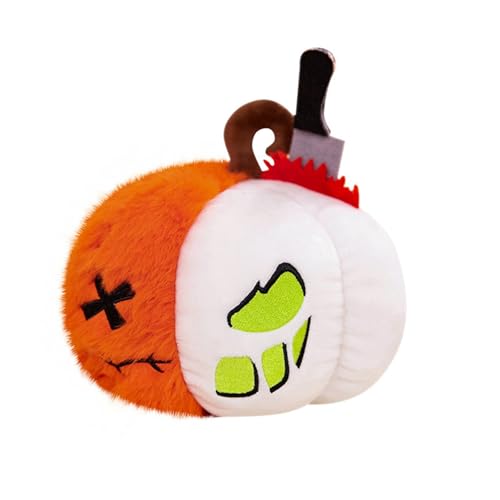 Generisch Cartoon Halloween Fledermaus Kürbis Stofftier Puppe Kinder Urlaub Einzigartige Idee Limitierte Halloween Puppe Holzpuppe (B, 20x20cm) von Generisch