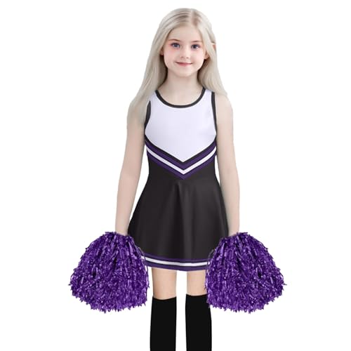Generisch Cheerleader Kostüm Kinder,Faschingskostüme Kinder Mädchen,Cheerleadering Outfit,Kinderkostüm Cheerleader,Kleid + Socken + Handball,Für Karneval,Fasching,Mottoparty Generisch Cheerleader Kostüm Kinder,Faschingskostüme Kinder Mädchen,Cheerleadering Outfit,Kinderkostüm Cheerleader,Kleid + Socken + Handball,Für Karneval,Fasching,Mottoparty von Generisch