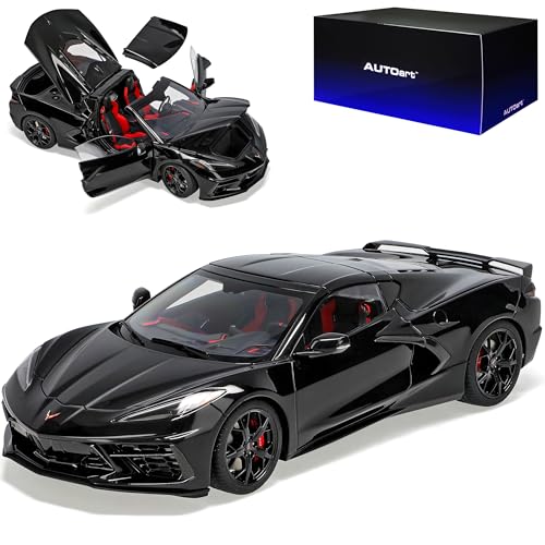 Generisch Chevrol. Chevy Corvette Stingray Z51 C8 Cabrio Schwarz Ab 2020 71280 1/18 Auto*Art Modell Auto Generisch Chevrol. Chevy Corvette Stingray Z51 C8 Cabrio Schwarz Ab 2020 71280 1/18 Auto*Art Modell Auto von Generisch