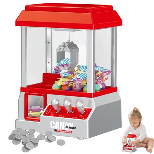 Generisch Claw Machine - Retro Claw Machine -Spiel, Süßwarenautomat Retro Carnival | Musik Und 24 Spiele Für Münzgeburtstagsgeschenkspiele, Süßigkeiten, Spielzeug Oder Preis Generisch Claw Machine - Retro Claw Machine -Spiel, Süßwarenautomat Retro Carnival | Musik Und 24 Spiele Für Münzgeburtstagsgeschenkspiele, Süßigkeiten, Spielzeug Oder Preis von Generisch