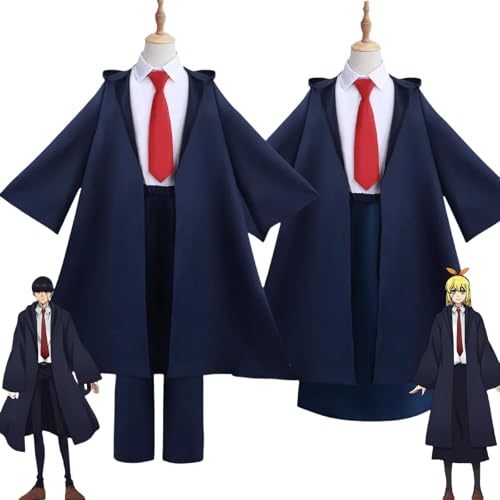 Generisch CosDance Anime Mash and Irvin Cosplay Kostüm Outfit Mashle: Magic and Muscles Uniform Komplettset Halloween Party Dress Up Anzug von Generisch