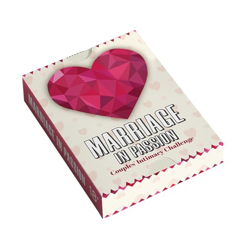 Generisch Couple Card Games, Deeper Relationship Cards, Set of 50 Romantic Intimacy, Fun Conversation Activities, Ideal for Family Player Engagement, Married 2.52 X 3.51 Inch von Generisch