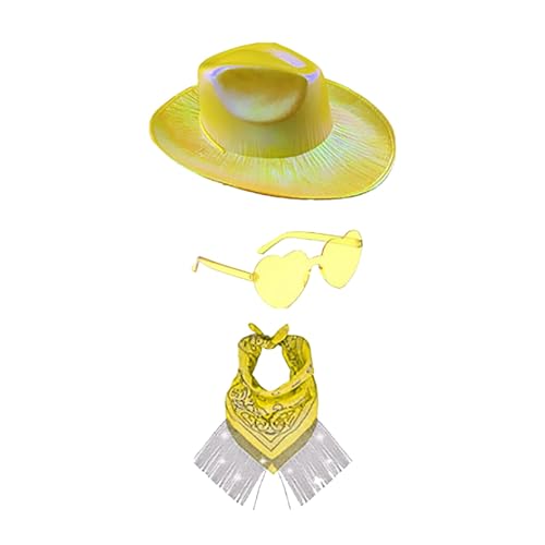 Generisch Cowgirl Hut mit Herz Sonnenbrille Cowboy Hüte für Frauen Cowgirl Hut Rodeo Party Hüte für Western Kostüm Cowboy KostüM Accessoires Fasching Oberteil Damen Generisch Cowgirl Hut mit Herz Sonnenbrille Cowboy Hüte für Frauen Cowgirl Hut Rodeo Party Hüte für Western Kostüm Cowboy KostüM Accessoires Fasching Oberteil Damen von Generisch