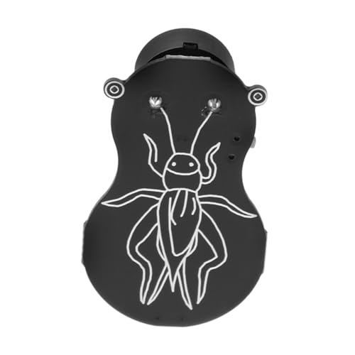 Generisch Cricket-Sound-erzeuger Bürostreiche Streichpaket Cricket-geräuschmacher Piepser Cricket-streich Furz-Spray Cricket Noise Maker Streich Sachen Streich USB Lärmstreich Metall Black von Generisch