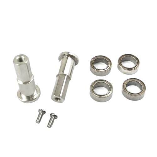 Generisch D12 D22 D32 D42 5 mm Metallmetall -Antriebsantriebswellen -Hub -Hub -Hub -Adapter mit Lager für 1 10 -Skala -RC -Auto -Upgrade -Teile, die mit verschiedenen Modellen kompatibel sind von Generisch