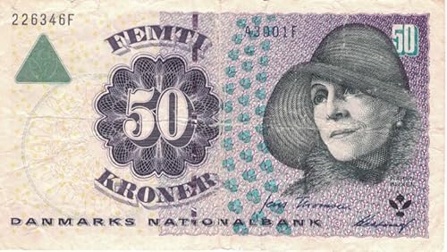 Generisch Dänemark Pick-Nr: 55b gebraucht (III) 2000 50 Kroner (Banknoten für Sammler) von Generisch