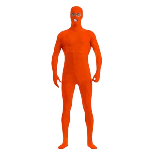 Generisch Damen Herren Greenscreen Anzug Ganzkörper Bodysuit Für Karneval Halloween Party Cosplay Orange S Generisch Damen Herren Greenscreen Anzug Ganzkörper Bodysuit Für Karneval Halloween Party Cosplay Orange S von Generisch