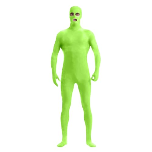 Generisch Damen Herren Greenscreen Anzug Ganzkörper Bodysuit Für Karneval Halloween Party Cosplay grün M Generisch Damen Herren Greenscreen Anzug Ganzkörper Bodysuit Für Karneval Halloween Party Cosplay grün M von Generisch