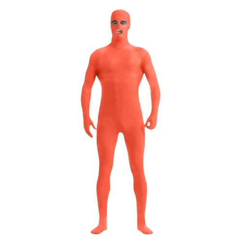Generisch Damen Herren Greenscreen Anzug Ganzkörper Bodysuit Für Karneval Halloween Party Cosplay rot S Generisch Damen Herren Greenscreen Anzug Ganzkörper Bodysuit Für Karneval Halloween Party Cosplay rot S von Generisch