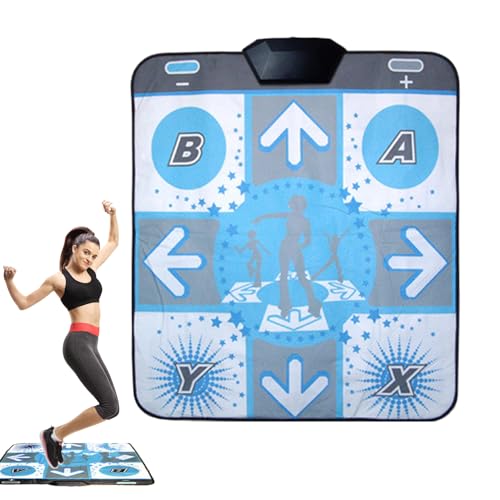Generisch Dance Mat, Sensitive Touch Electronics Pad, 37.4x31.5 Inches Portable Game Blanket, Reusable Dancing Challenge Rug for Workers, Housewives and Students Generisch Dance Mat, Sensitive Touch Electronics Pad, 37.4x31.5 Inches Portable Game Blanket, Reusable Dancing Challenge Rug for Workers, Housewives and Students von Generisch