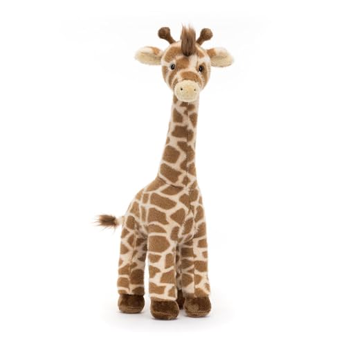 Generisch Dara Giraffe Kuscheltier 56cm x 14cm x 19cm, sanfte Stofftier-Giraffe mit liebevollem Blick – ideal zum Kuscheln, Spielen und Liebhaben von Generisch