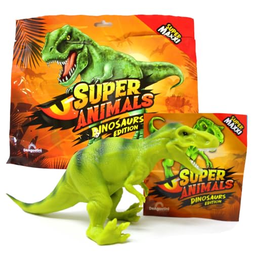 Generisch DeAgostini Super Animals - Dinosaurs Edition - Sammelfigur Dino - Auswahl (Figur 14. Albertosaurus Sarcophagus) von Generisch