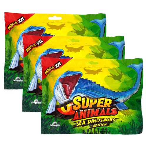 Generisch DeAgostini Super Animals Figur - Sea Dinosaurs Edition - Sammelfigur Sea Dino - 3 Tüten Generisch DeAgostini Super Animals Figur - Sea Dinosaurs Edition - Sammelfigur Sea Dino - 3 Tüten von Generisch