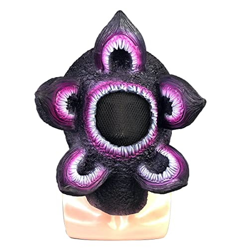 Generisch Demogorgons Cosplay Mask Halloween Horror Plant Cosplay Halloween Props Mask Horror Headwear for Halloween Carnival Costume Party Props von Generisch
