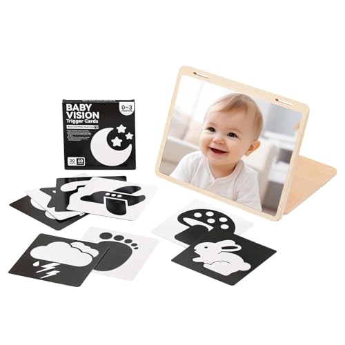 Generisch Developmental Play Set, Double-Sided Educational Toy with Cards, Portable Learning Activity Kit for Preschool Kids, Boys, Girls (7.68x9.06x11.81 inches) von Generisch