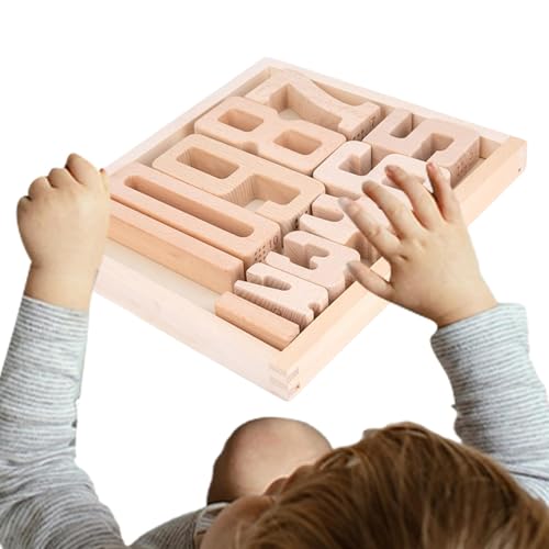 Generisch Digitale Bausteine, Ziffernblöcke,Kinder Math Learning Stacking Game | Nummernstapel- und Zählblöcke Set, Kleinkindspielzeug Vorschullernaktivitäten für Mädchen 1-3 Jahre von Generisch