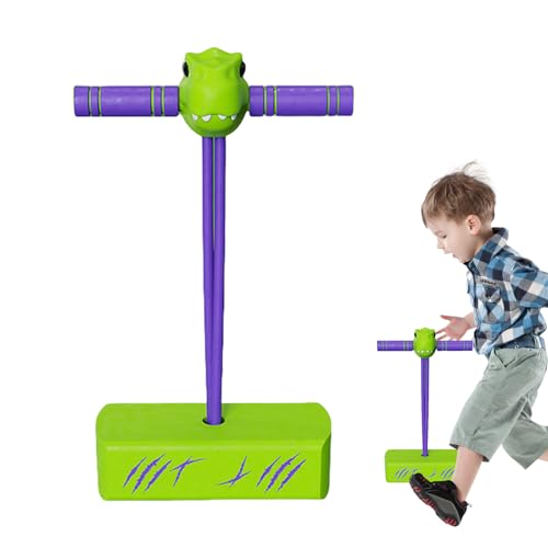Generisch Dinosaur Foam Jumping Stick, Kids Bounce Toy with Soft Foam Handles, Lightweight Dinosaur Jumper, Ideal for Toddler, Girls, Boys, Age 3+, Indoor and Outdoor, 9.84x2.76x4.33 Inches Generisch Dinosaur Foam Jumping Stick, Kids Bounce Toy with Soft Foam Handles, Lightweight Dinosaur Jumper, Ideal for Toddler, Girls, Boys, Age 3+, Indoor and Outdoor, 9.84x2.76x4.33 Inches von Generisch