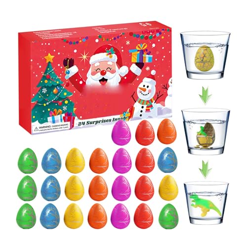 Generisch Dinosaurier - Kinder Spielzeug | Mit 24 Türchen, Dinosaurier Eier Und Figuren, Pädagogische Lernspiele Für Kinder Mädchen, Kreative Weihnach Generisch Dinosaurier - Kinder Spielzeug | Mit 24 Türchen, Dinosaurier Eier Und Figuren, Pädagogische Lernspiele Für Kinder Mädchen, Kreative Weihnach von Generisch