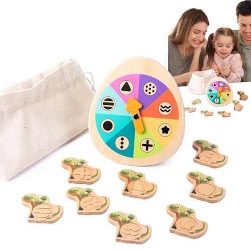Generisch Dinosaurier-Lernspielzeug,Dinosaurier-Bausteine,Pädagogische Sinnesblöcke für Kinder - Tierbauspielzeug, Cartoon-Drehteller-Spielzeug für Zuhause, Kindergarten, Kinderzimmer Generisch Dinosaurier-Lernspielzeug,Dinosaurier-Bausteine,Pädagogische Sinnesblöcke für Kinder - Tierbauspielzeug, Cartoon-Drehteller-Spielzeug für Zuhause, Kindergarten, Kinderzimmer von Generisch