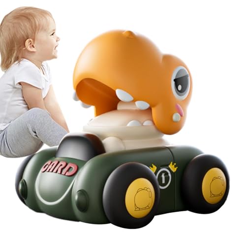 Generisch Dinosaurier-Push-and-Go-Auto, Rückziehauto für Kleinkinder - Interaktives Spielzeugauto,Push-and-Go-Trägheitsspielzeug, reibungsbetriebene Fahrzeuge, Lernspielzeug, für Kleinkinder Generisch Dinosaurier-Push-and-Go-Auto, Rückziehauto für Kleinkinder - Interaktives Spielzeugauto,Push-and-Go-Trägheitsspielzeug, reibungsbetriebene Fahrzeuge, Lernspielzeug, für Kleinkinder von Generisch