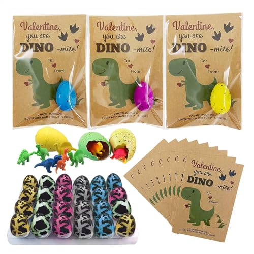 Generisch Dinosaurier -Schlüpfen Eier - 24 Pack Dinosaurier Eier Mit Dinosauriern In | Dinosauriereier, Die In Wasser Schlüpfen | Dinosauriereier Eierspielzeug Für Kinder Im Alte Generisch Dinosaurier -Schlüpfen Eier - 24 Pack Dinosaurier Eier Mit Dinosauriern In | Dinosauriereier, Die In Wasser Schlüpfen | Dinosauriereier Eierspielzeug Für Kinder Im Alte von Generisch