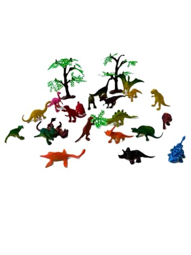 Generisch Dinosaurier Spielfiguren-Set, 23 Stück, Mehrfarbig, mit Bäumen, für Kinder ab 3 Jahre Generisch Dinosaurier Spielfiguren-Set, 23 Stück, Mehrfarbig, mit Bäumen, für Kinder ab 3 Jahre von Generisch