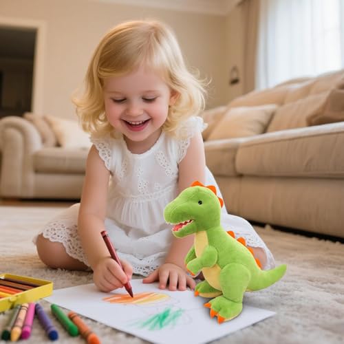 Generisch Dinosaurier Stofftiere Für - Kuschelweicher Dinosaurier Spielzeug - Pädagogisches Spielzeug Für Abschied Park Abenteuer Kinder Freunde von Generisch
