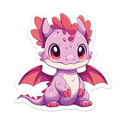 Generisch Drachenaufkleber - Wasserdichtes Vinyl Dragon Sticker Pack | Cartoon Draagon Wasserflaschenaufkleber Animal Abziehbilder Langlebige Dekorative Für Laptops -Skateboards Und Kinderhandwerk Generisch Drachenaufkleber - Wasserdichtes Vinyl Dragon Sticker Pack | Cartoon Draagon Wasserflaschenaufkleber Animal Abziehbilder Langlebige Dekorative Für Laptops -Skateboards Und Kinderhandwerk von Generisch