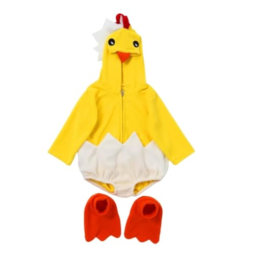 Generisch Easter Costume, Kids Chicken Outfit, Adorable Animal Cosplay Romper for Children, Spring Holiday Celebrations, Themed Parties, School Events, Polyester and Flannel Generisch Easter Costume, Kids Chicken Outfit, Adorable Animal Cosplay Romper for Children, Spring Holiday Celebrations, Themed Parties, School Events, Polyester and Flannel von Generisch