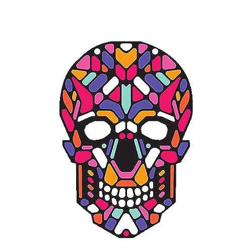 Generisch El Kaltlichtmaske Halloween Leuchtende Latexmaske Horror Kopfbedeckung für Halloween Karneval Kostüm Party Requisiten Generisch El Kaltlichtmaske Halloween Leuchtende Latexmaske Horror Kopfbedeckung für Halloween Karneval Kostüm Party Requisiten von Generisch