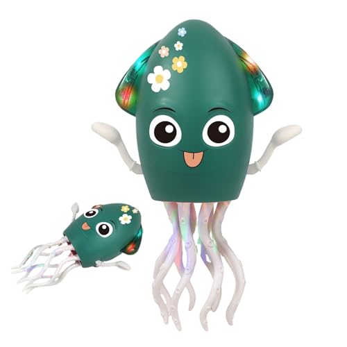 Generisch Electric Ball Dance Toy - Automatisches Tintenfleischspielzeug | Roboter -Oktopus Walking Dance and Sound - Wiederaufladbares USB -Musical Mit Halloween -Weihnachtsfeiern Aufkleber von Generisch